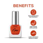 Renee Cosmetics Neons Nail Paint - Orange Burst (10 ml)