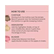 Swiss Beauty Blusher & Highlighter Palette - 02 (8 g)