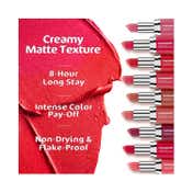 Mamaearth Creamy Matte Long Stay Lipstick - Ruby Crush (4.2 g)