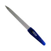 VEGA Nail File Small Dual-Sided Nail Filer for Women & Men Manicure & Pedicure Tool (NF5-BL)