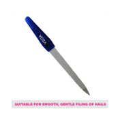 VEGA Nail File Small Dual-Sided Nail Filer for Women & Men Manicure & Pedicure Tool (NF5-BL)