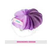 Vega Flower Bath Sponge for Women & Men Body Scrubber Loofah for Bathing & Glowing Skin (BA-3/6)