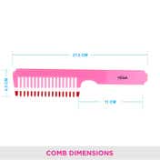 Vega Grooming Hair Comb for Men and Women Pack of 2 (VC21267) (27 g)