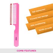 Vega Grooming Hair Comb for Men and Women Pack of 2 (VC21267) (27 g)