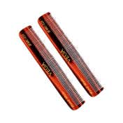 Vega Pocket Hair Comb for Men and Women Brown Pack of 2 (VC2HMC-121) (20 g)