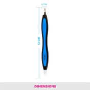 Vega Soft Touch Cutical Trimmer & Pusher Black Blue Pack of 2 (16 g)