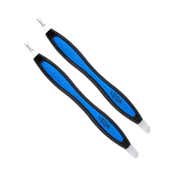 Vega Soft Touch Cutical Trimmer & Pusher Black Blue Pack of 2 (16 g)