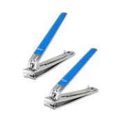 Vega Large Nail Clipper Colour May Vary Pack of 2 (VC2LNC-02) (50 g)