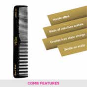 Vega Graduated Dressing Hair Comb for Men and Women Pack of 2 (VC2HMBC-121) (25 g)