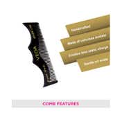 Vega Moustache Comb for Men Style your Beard Pocket-size Comb Pack of 2 (VC2HMBC-194) (13 g)