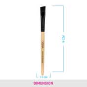 Vega Angular Blender Brush Wooden Color Pack of 2 (VC2EV-07) (7 g)