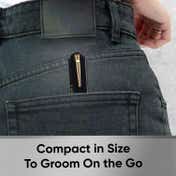 Vega Beard Comb for Men Style your Beard Pocket size Comb Pack of 2 (VC2HMBC-222F) (23 g)