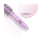 Vega Round Hair Brush for Men and Women Reduces Snags Detangle and Tangles (E32-RB) (69 g)