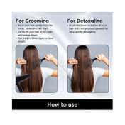 Vega Hair BrushVented Hair Brush for Women and Men for Quick Blow Drying Wet and Dry Hair DTB-03