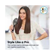 Vega Hair BrushVented Hair Brush for Women and Men for Quick Blow Drying Wet and Dry Hair DTB-03