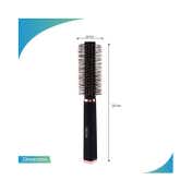 Vega Round Hair Brush for Women and Men Ideal for Adding Curls Volume and Waves in Hair E33-RB