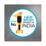 Vega Round Hair Brush for Men and Women Reduces Snags Detangle Add Volume to Hair (E34-RB) (65 g)