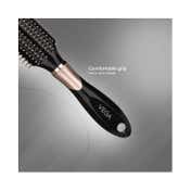 Vega Flat Hair Brush for Men and Women Reduces Snags Detangle & Add Volume to Hair (E34-FB)