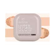 Half N Half Hyper Glow Matte Effect Pressed Compact Powder With SPF 30 - 04 Honey Glow (20 g)