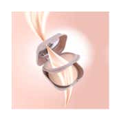 Half N Half Hyper Glow Matte Effect Pressed Compact Powder With SPF 30 - 04 Honey Glow (20 g)