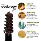 Ruby's Organics Tinted Eyebrow Gel - Dark Brown (6 ml)