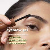 Ruby's Organics Tinted Eyebrow Gel - Dark Brown (6 ml)