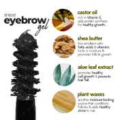 Ruby's Organics Tinted Eyebrow Gel - Ash (6 ml)