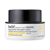 Belif Aqua Bomb Vita Water Cream - Brightening Vegan Korean Moisturizer with Vitamin C (50 ml)