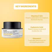 Belif Aqua Bomb Vita Water Cream - Brightening Vegan Korean Moisturizer with Vitamin C (50 ml)