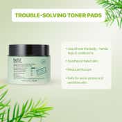 Belif Problem Solution Vegan Toner Pads - Korean Beauty for Acne-Prone & Oily Skin (150 g)
