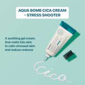 Belif Stress Shooter Cica Bomb Cream - Vegan Korean Face Moisturizer with Centella Asiatica (50 ml)