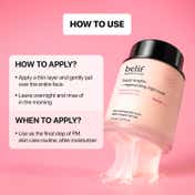 Belif Super Knights Regenerating Sleeping Mask - Vegan Korean Night Cream for Anti Aging (75 ml)