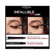 L'Oreal Paris Infaillible Grip Upto 36H Gel Automatic Eye Liner - 001 Intense Black (5 g)