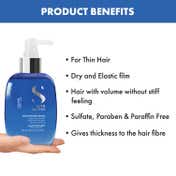 Alfaparf Milano Volumizing Hair Spray, Extra Volume, Heat Protection, Texture & Hold (125 ml)