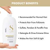 Alfaparf Milano Diamond Conditioner for Split-Ends, Adds Gloss & Shine,Sulfate Free (1000 ml)