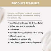 Alfaparf Milano Diamond Illuminating Mask - Splitend Repair, Shine, Straight, Wavy Hair (500 ml)