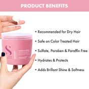 Alfaparf Milano Nutritive Hydrating Mask for Frizzy & Dry Hair, Moisturising, Sulfate Free (500 ml)