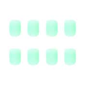 Gush Beauty Nailed It Reusable Luxury Press On Nails - Mint Green - Medium Almond (8 pcs)