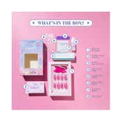 Gush Beauty Nailed It Reusable Luxury Press On Nails - Royal Blue - Medium Almond (8 pcs)