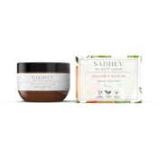 Sadhev Ayurvedic Face Scrub with Sugarcane, Apple, and Lemon (75 g)