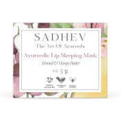 Sadhev Ayurvedic Lip Sleeping Mask with Almond and Mango Butter (5 g)