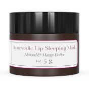 Sadhev Ayurvedic Lip Sleeping Mask with Almond and Mango Butter (5 g)