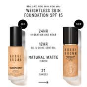 Bobbi Brown Mini Weightless Skin Natural Matte Finish Foundation SPF 15 - Golden (13 ml)