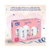 Chicco Baby Moments Baby Essential Set - Pink (5 Pcs)