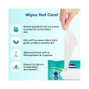 Chicco Wet Wipes, 216 pcs - (72 pcs X 3 Packs)