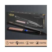 VEGA Professional Pro Gold Ceramic Shine Hair Straightener for Salon at Finish Home (VPMHS-08)