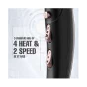 VEGA Professional Pro Dry 2600 Hair Dryer with 4 Heat-2 Speed Settings (VPPHD-11)