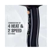 VEGA Professional Pro Starlite BLDC 2200-2600W Hair Dryer with 4 Heat-2 Speed Modes (VPPHD-12)