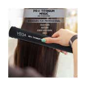VEGA Professional Pro Titanium Magic Hair Straightener (Vpphs-12)