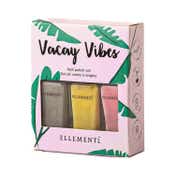 Ellement Co. by Vacay Vibes Sunkissed Earl Grey and Fairytale Vegan Nail Lacque Set (3 pcs)